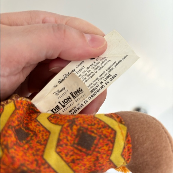 Simba Plush from The Lion King Broadway Musical - Picture 5 of 5